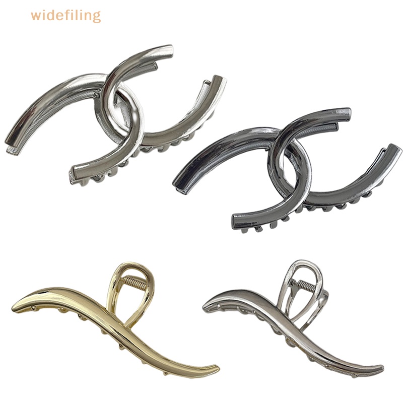 1 Kẹp Tóc Kim Loại Họa Tiết Hình Học Thời Trang