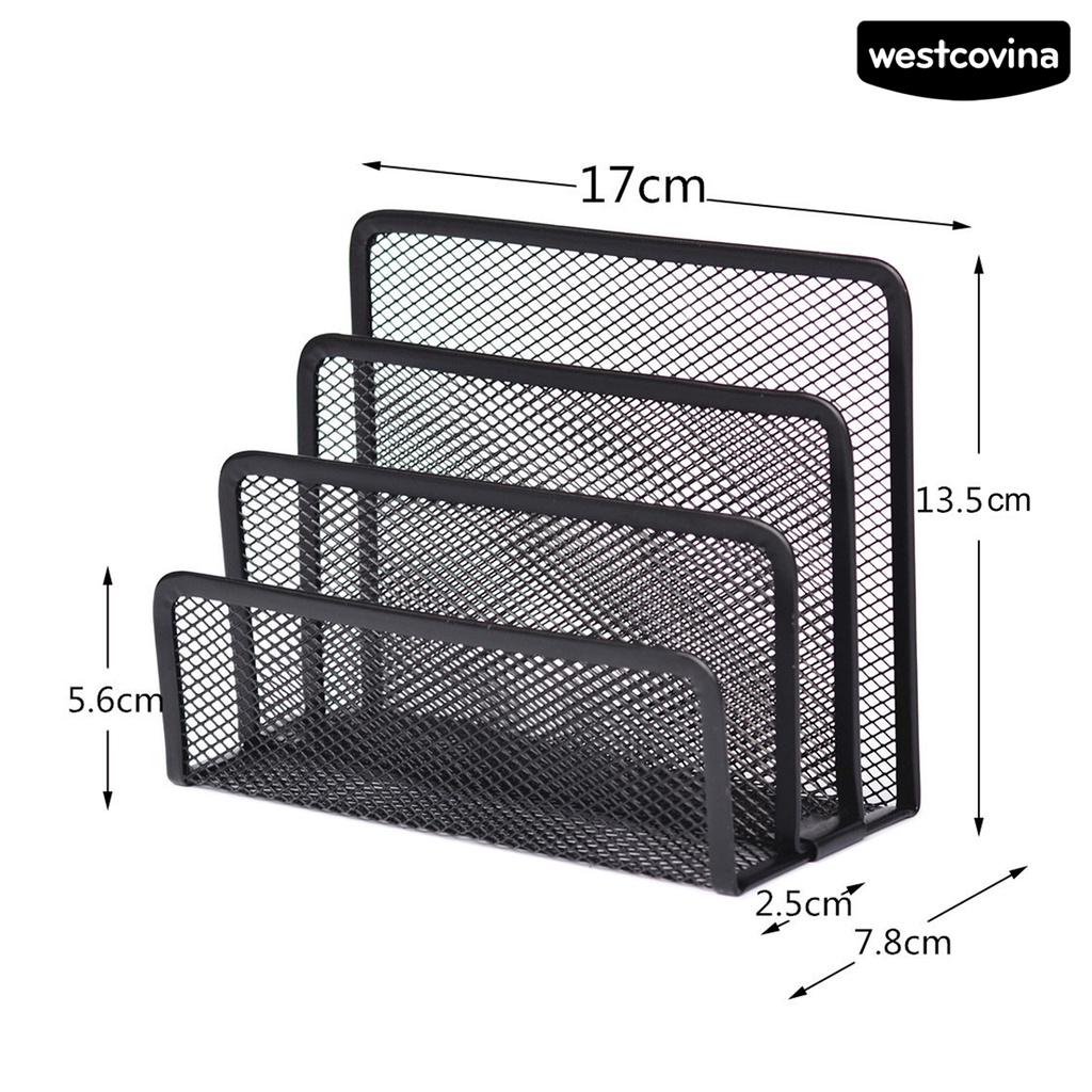 [COD]♪Giá Đỡ Tài Liệu 3 Ngăn Bằng Kim Loại Tiết Kiệm Không Gian