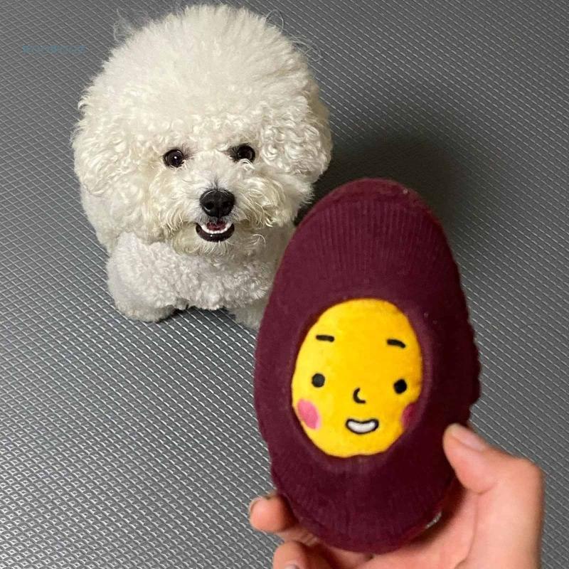 Đồ Chơi Nhồi Bông Hình Chú Chó Đáng Yêu Cho Cún Cưng