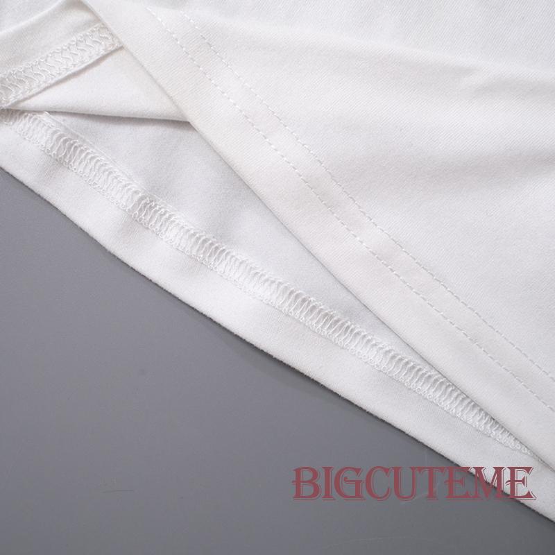 [] Áo Ống Không Dây Mỏng Vừa Vặn Họa Tiết Chữ Thập Màu Trắng Thời Trang Mùa Hè Cho Nữ