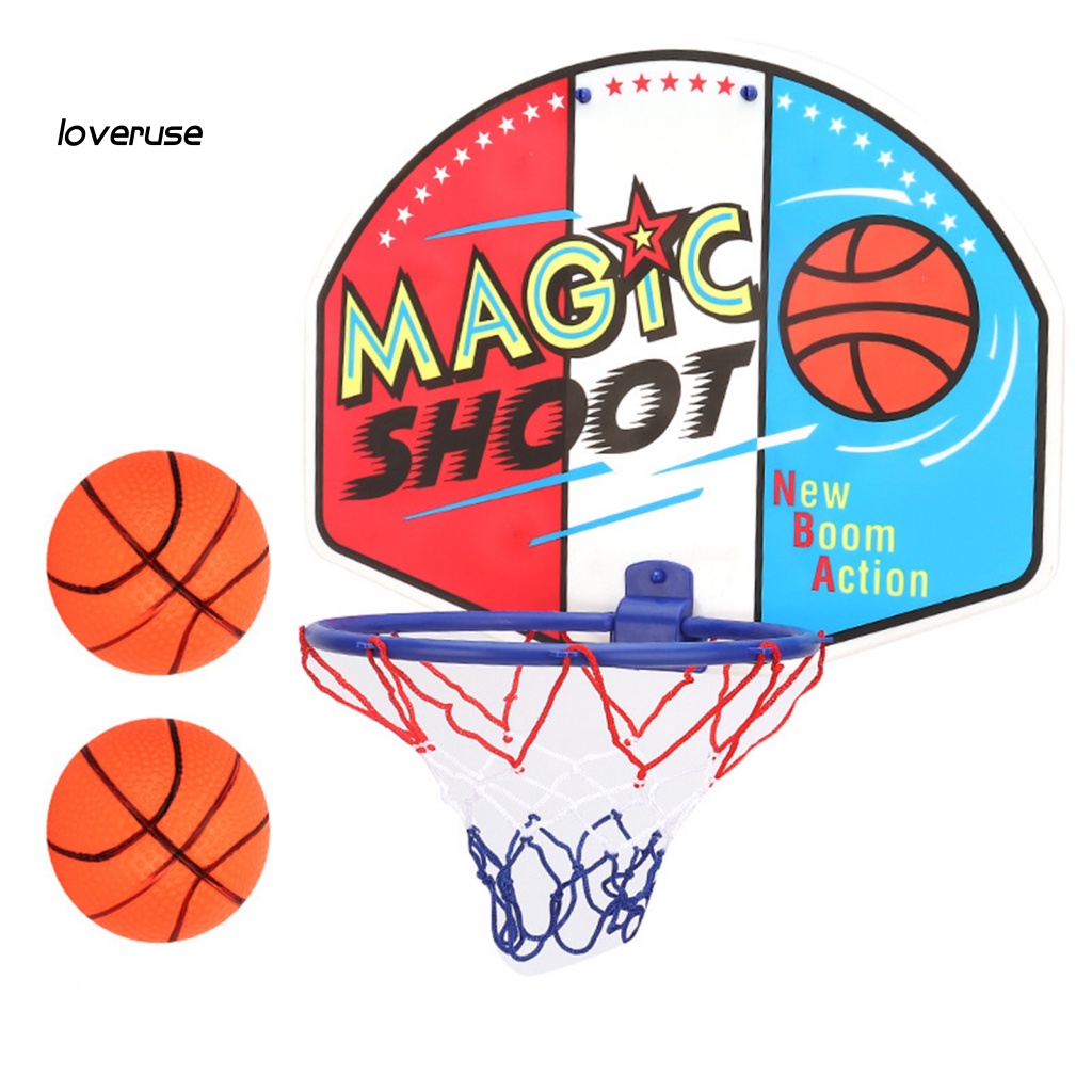 Giá Đỡ Bóng Rổ Mini Chống Mài Mòn Nhiều Màu Sắc Cho Bé