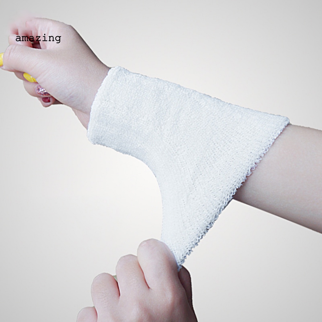 1 Đai Quấn Bảo Vệ Cổ Tay Co Giãn Chống Mài Mòn Thoải Mái Khi Tập Thể Thao