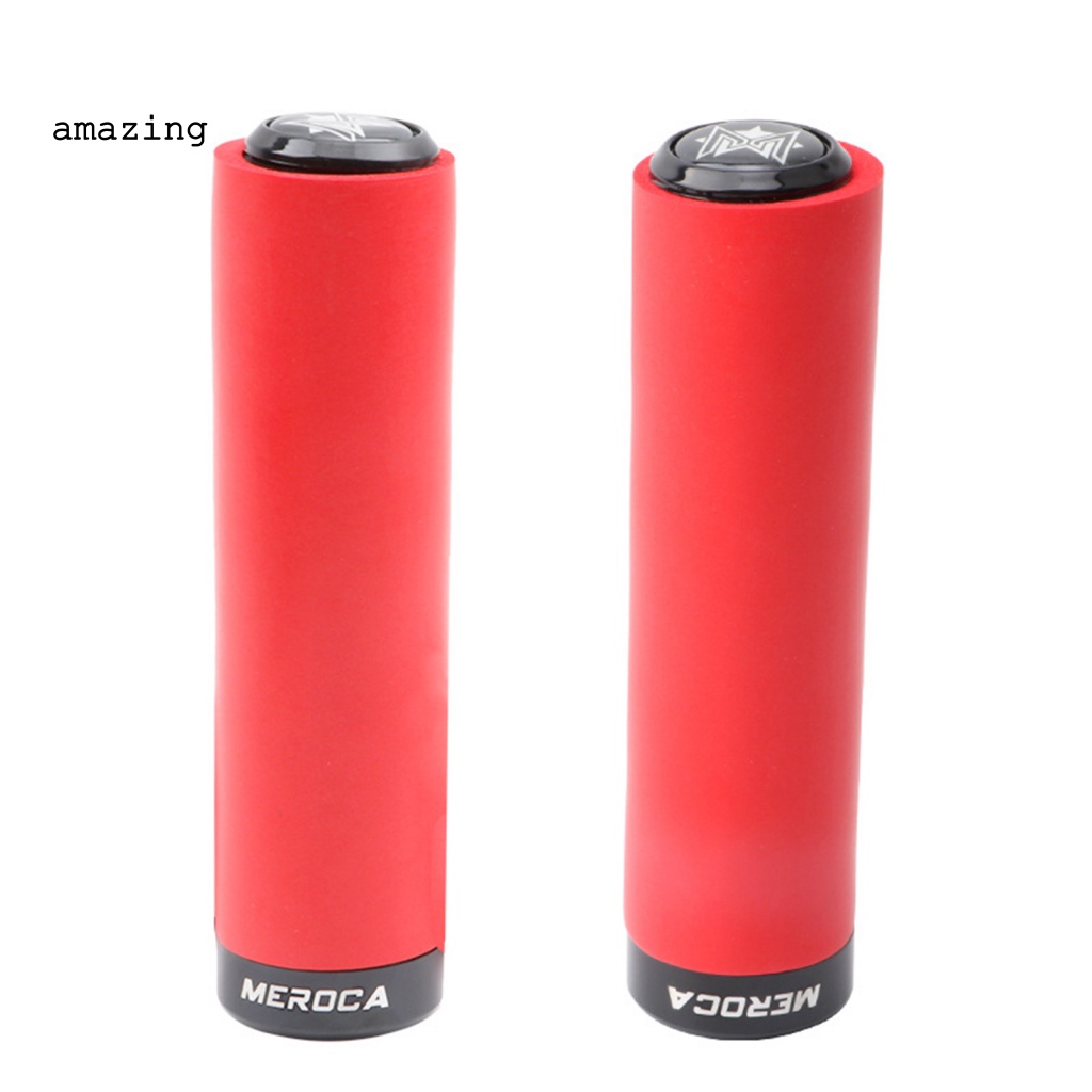 1 Cặp Vỏ Bọc Tay Lái Xe Đạp Bằng Silicone Dày Dặn