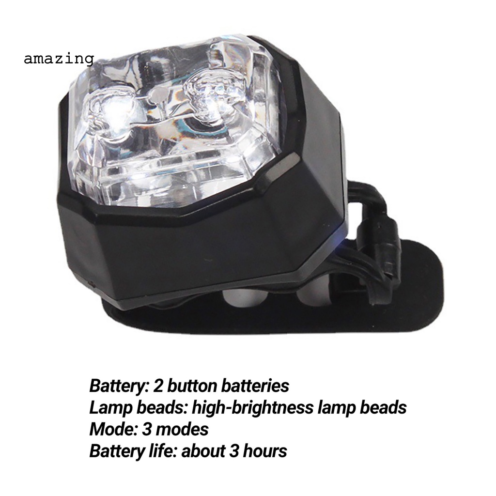 Đèn Pin ABS 3 Chế Độ Gắn Đuôi Xe Đạp Có Thể Điều Chỉnh