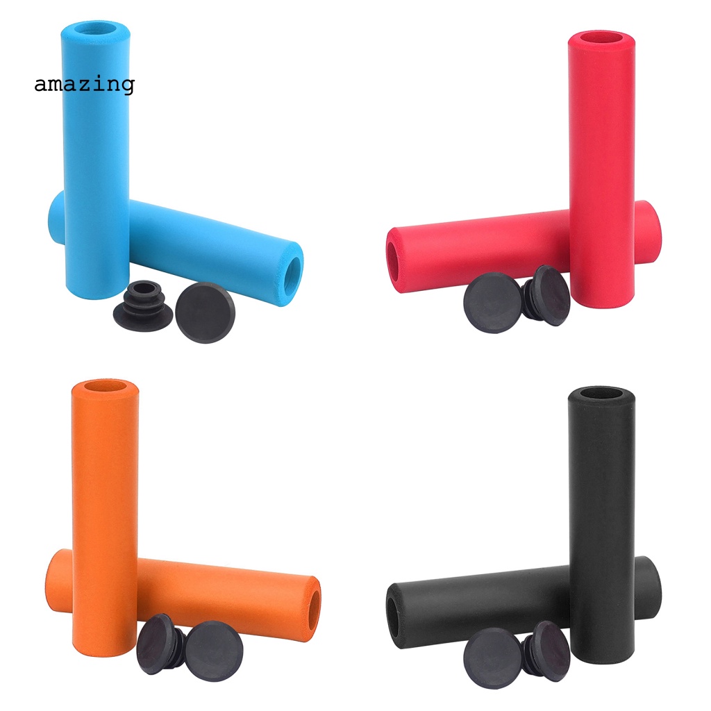 Bộ 2 Vỏ Bọc Tay Cầm Xe Đạp Chống Trượt Có Thể Tái Sử Dụng
