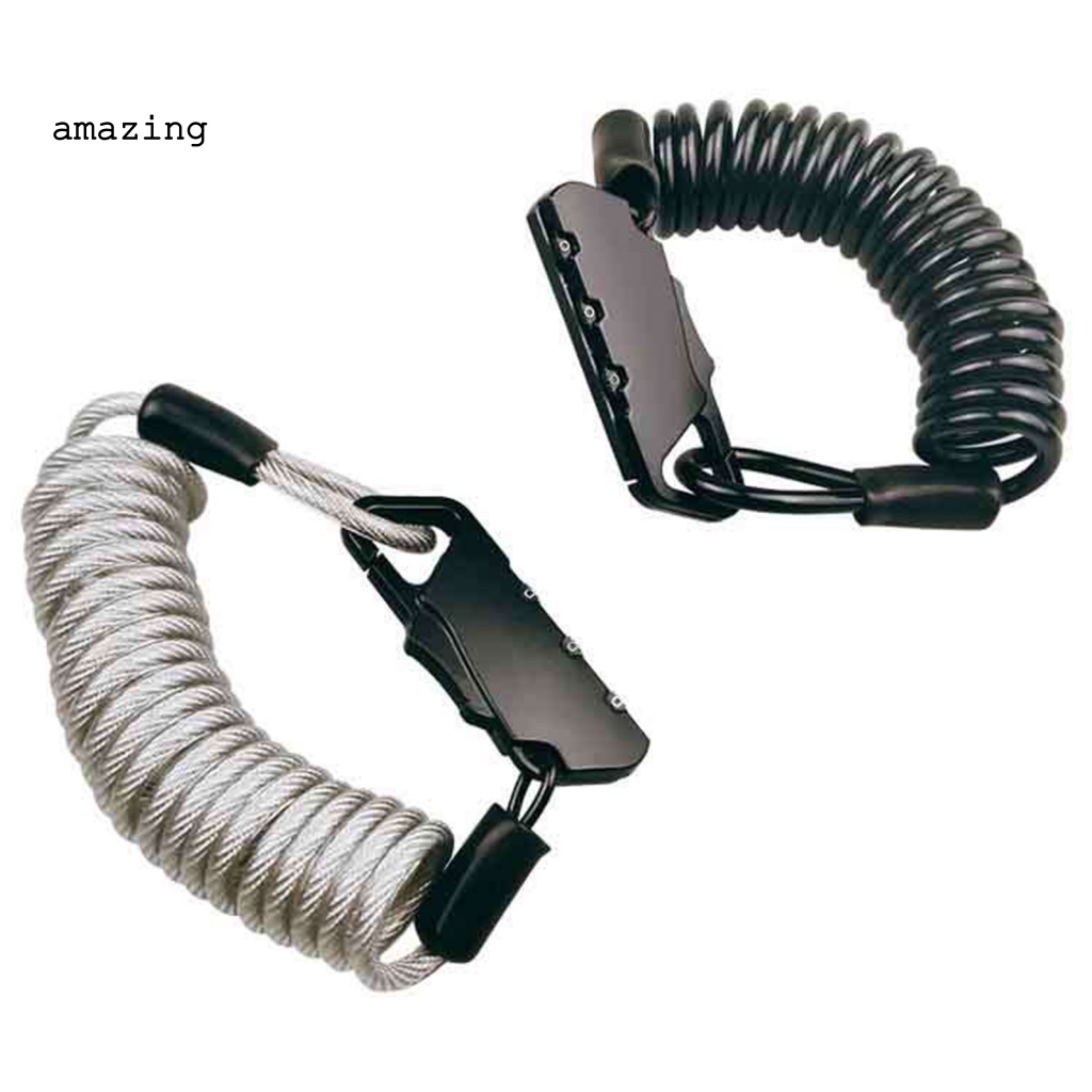 Khóa Mũ Bảo Hiểm Mini Tiện Dụng Cho Xe Đạp / Xe Máy