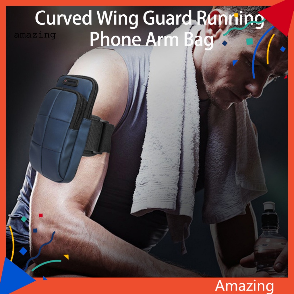 Túi Giả Da Đeo Cánh Tay Đựng Điện Thoại Chống Trầy Xước Khi Tập Thể Thao