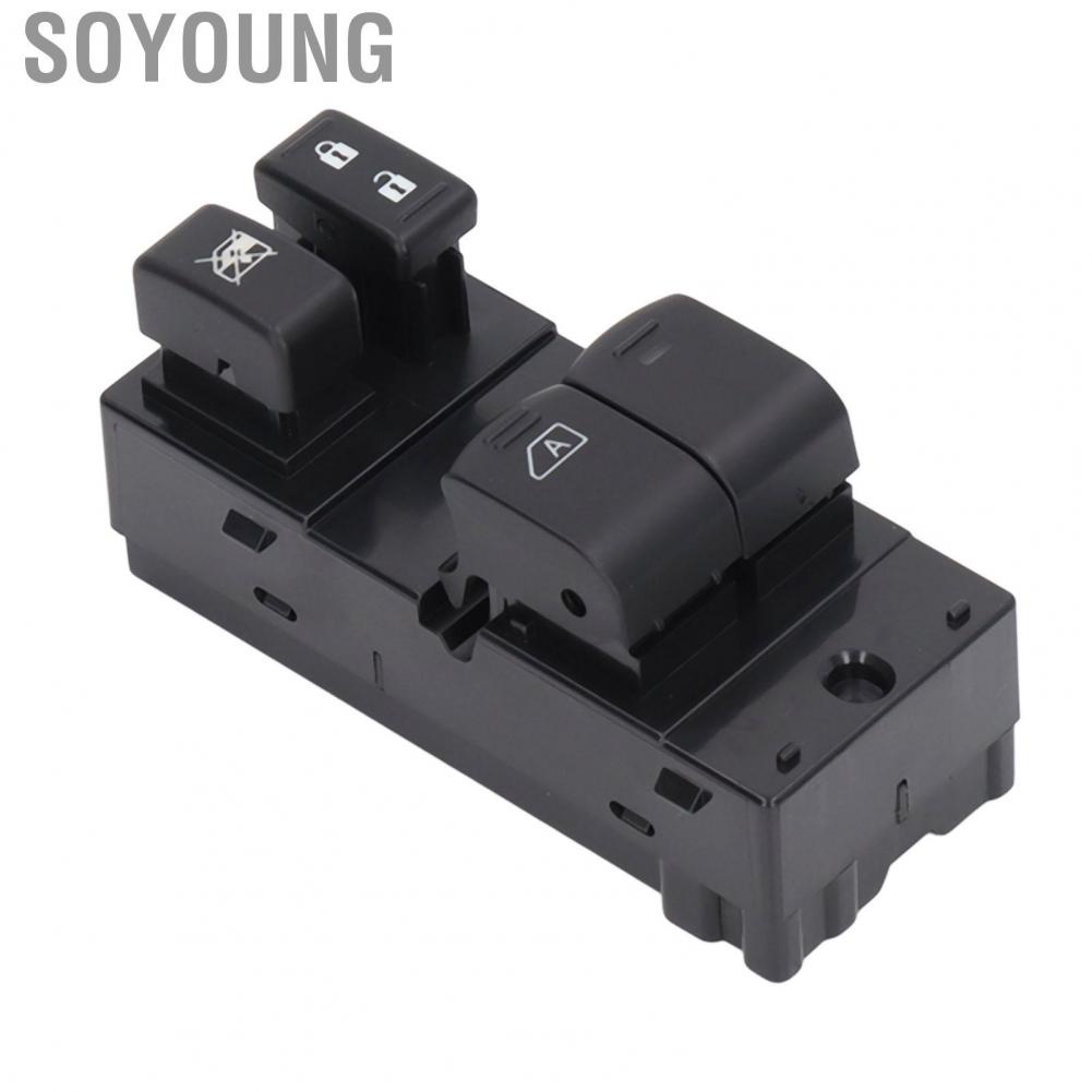 Soyoung Window Control Switch  Abrasion Resistant 25401 ZN60A Anti Aging Power Professional for Car Interior Accessories