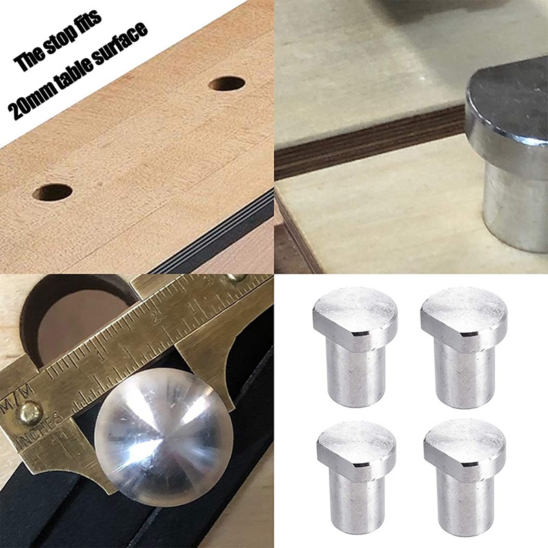 Bộ 4 Kẹp Cố Định 20mm Có Thể Điều Chỉnh Cho Chế Biến Gỗ