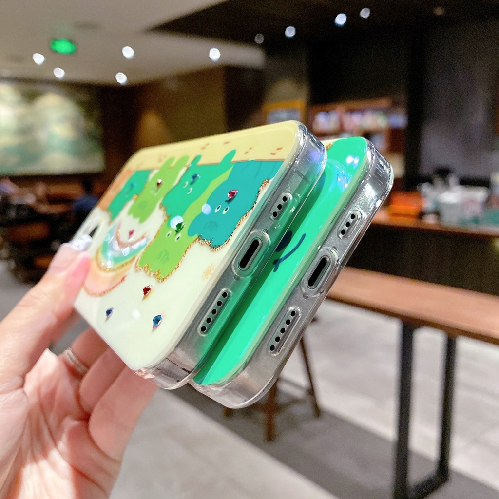 Ốp Điện Thoại TPU Hình Ếch Chống Sốc Cho IPhone 14 13 12 11 Pro MAX 14 PLUS X XR XS MAX