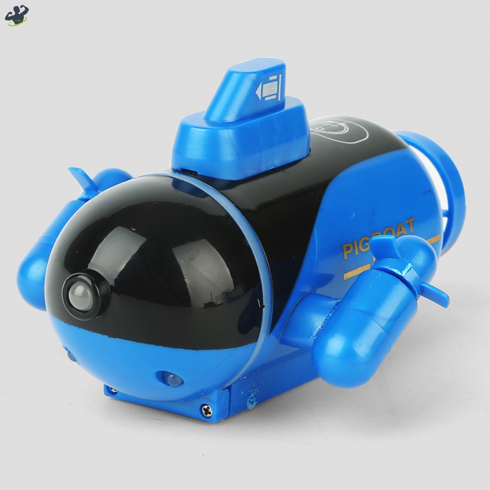 Tàu Ngầm Đồ Chơi mini Điều Khiển Từ Xa Có Đèn Cho Bé