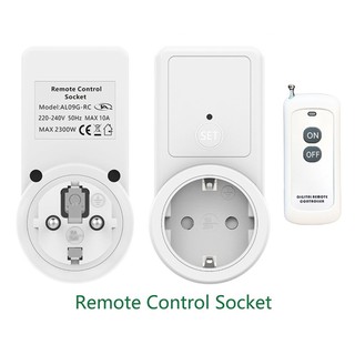 Universal Power Socket Mini Smart EU RF 433mhz Wireless Remote Control