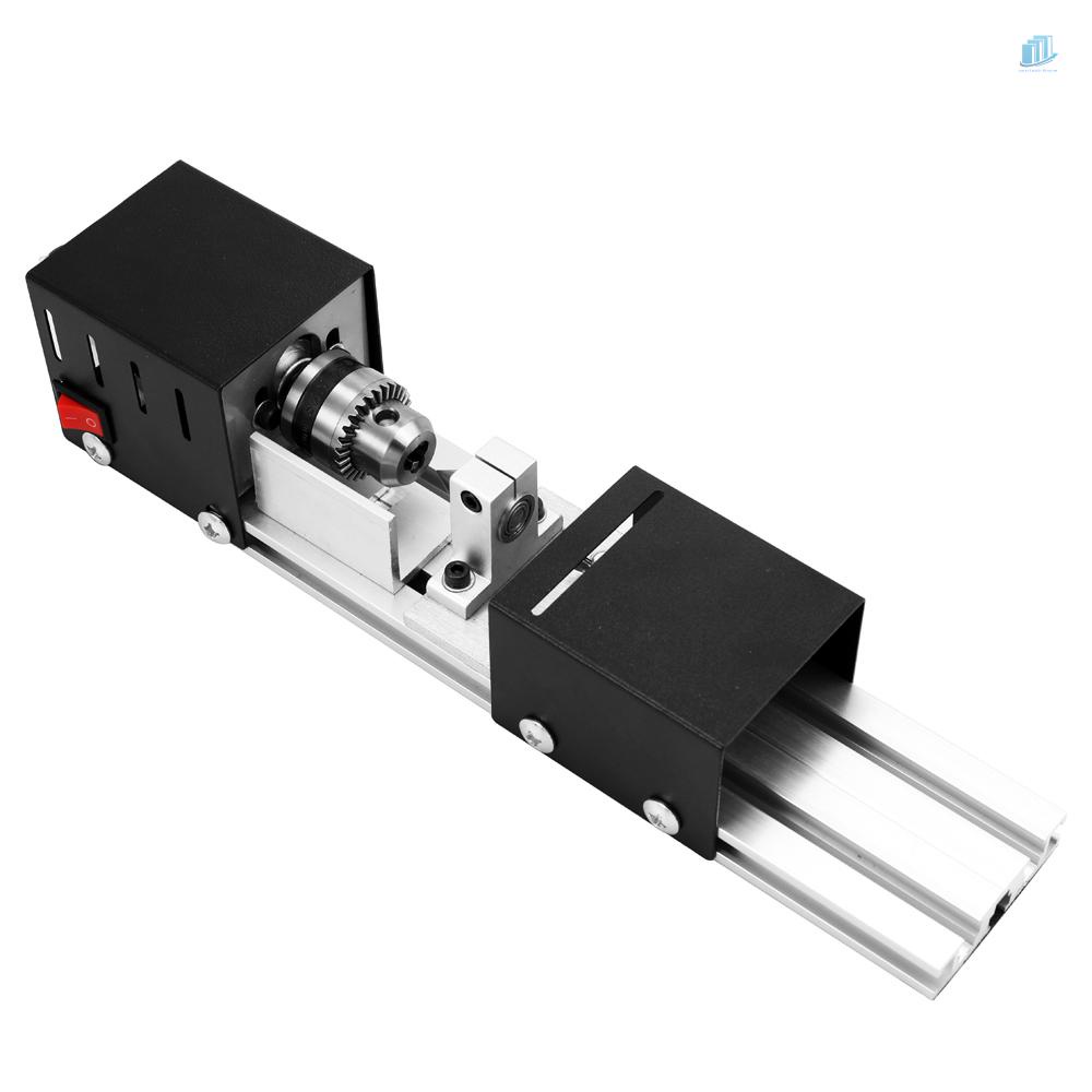 Máy Tiện Mini 100W 12-24V Dc Chuyên Dụng Cho Làm Mộc DIY