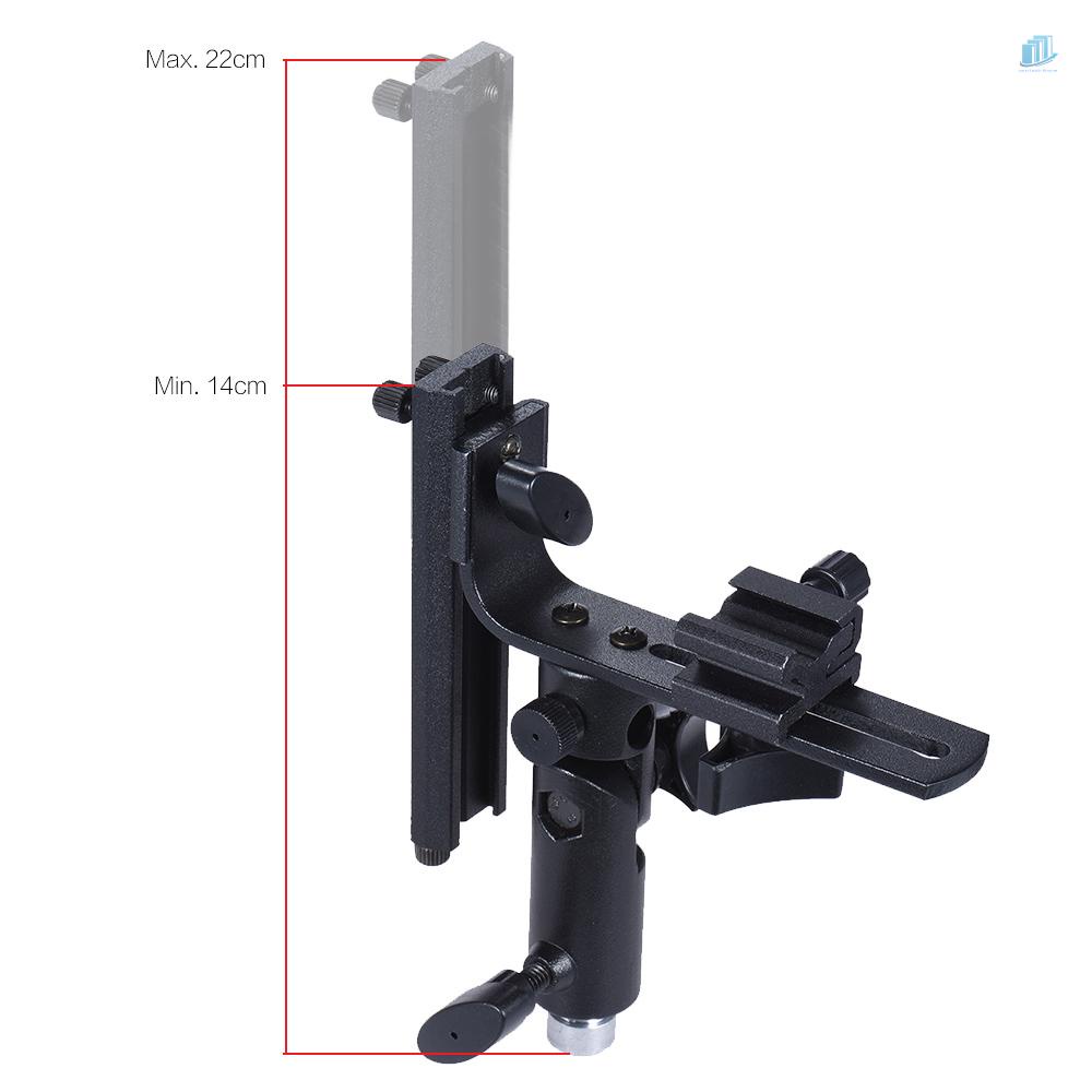 Giá Đỡ Đèn Flash Thông Minhwatchinone L-Bracket Speedlite Flash Với Bộ Chuyển Đổi Gắn Nơ Cho Hộp Đựng Mềm