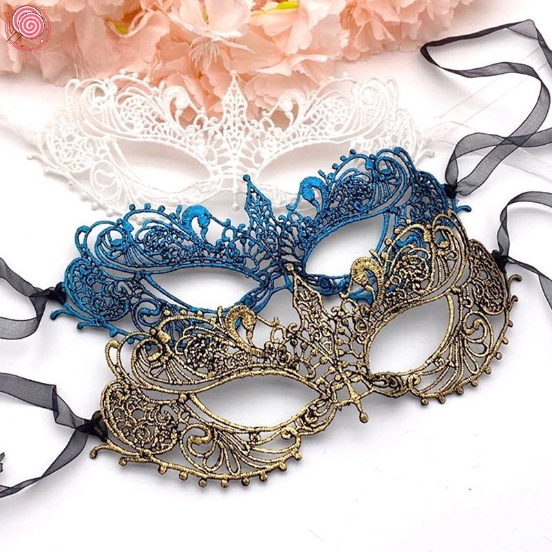 Mặt Nạ Ren Gợi Cảm Cho Nữ Hóa Trang Halloween JP4 HSU HSU