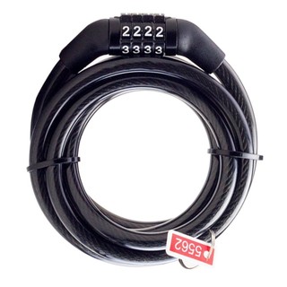 Bicycle Lock Anti-Theft Security Code Combination Lock Steel Bike Cable Lock