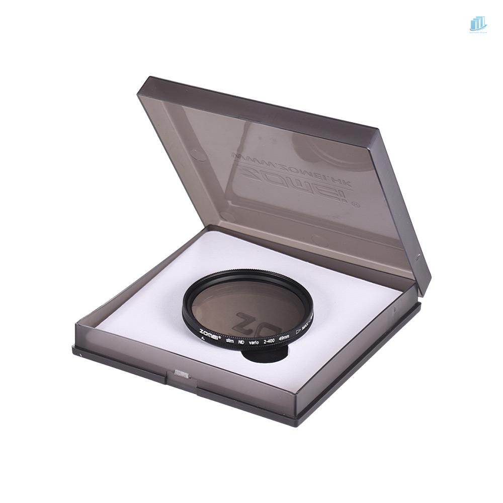 Kính Lọc ND2 ND4 ND8 ND16 ND32 Sang ND400 18-55mm 49mm Siêu Mỏng Tùy Chỉnh Cho smartwatchinone Zomeinone Zome