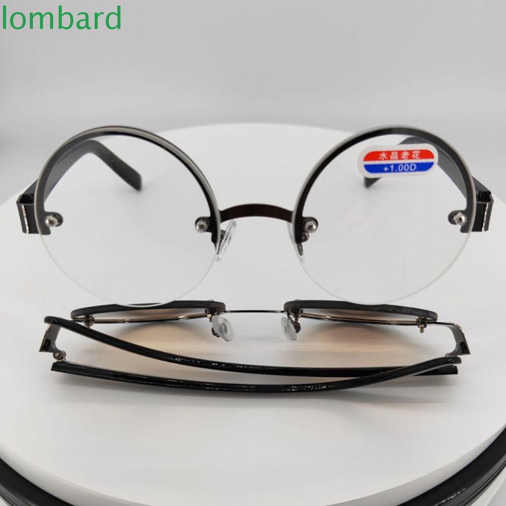 Mắt Kính Đọc Sách Gọng Tròn Chống Bức Xạ Chống Bức Xạ Bằng Nhựa Resin Thời Trang Cho Nam Và Nữ