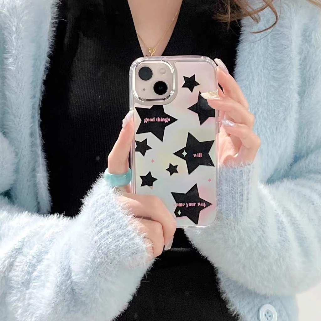 Ốp Điện Thoại Chống Sốc Tráng Gương Cho iPhone 14 Pro Max iPhone 13 13pro 13prm iPhone 11 7Plus 8Plus Xr XS 12 Pro Max