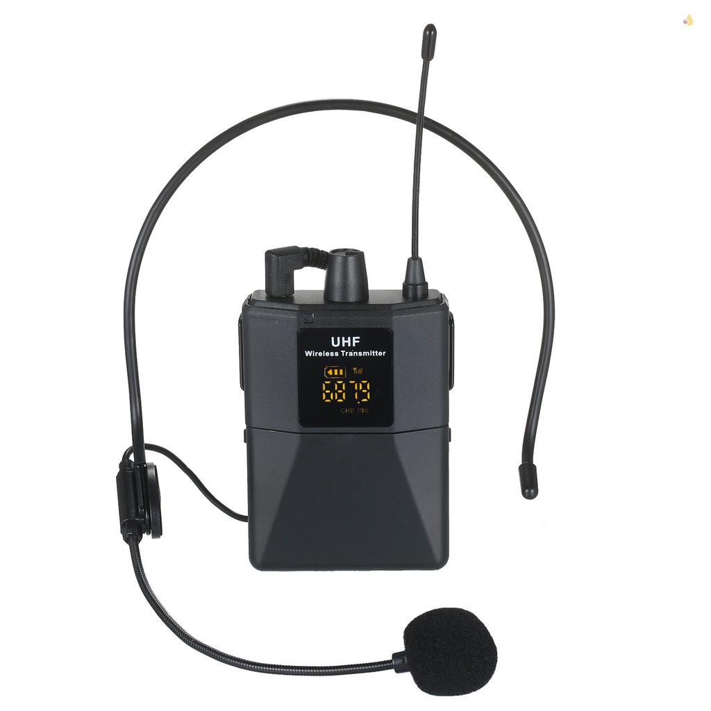 Bộ Micro UHF Di Động Với 1 Bộ Thu Phát 2 Mic 2 Tai Nghe Và Bộ Thu Tần Số Có Thể Sạc Lại Phù Hợp Cho Giải Trí Nhà Ở