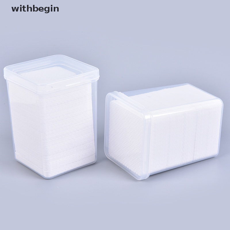 Hộp 200 Miếng Bông Tẩy Sơn Móng Tay Mềm Mại Tiện Dụng