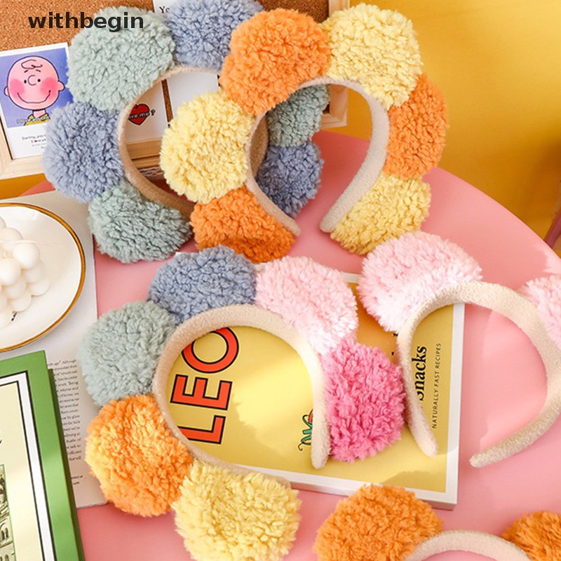 Băng Đô Vải Bông Hoa Hướng Dương Nhiều Màu Dễ Thương