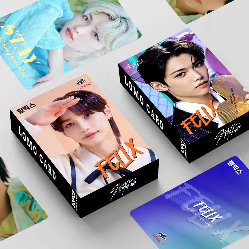 Straykids Felix Photocard Double-sided Color Printing Lomo Card