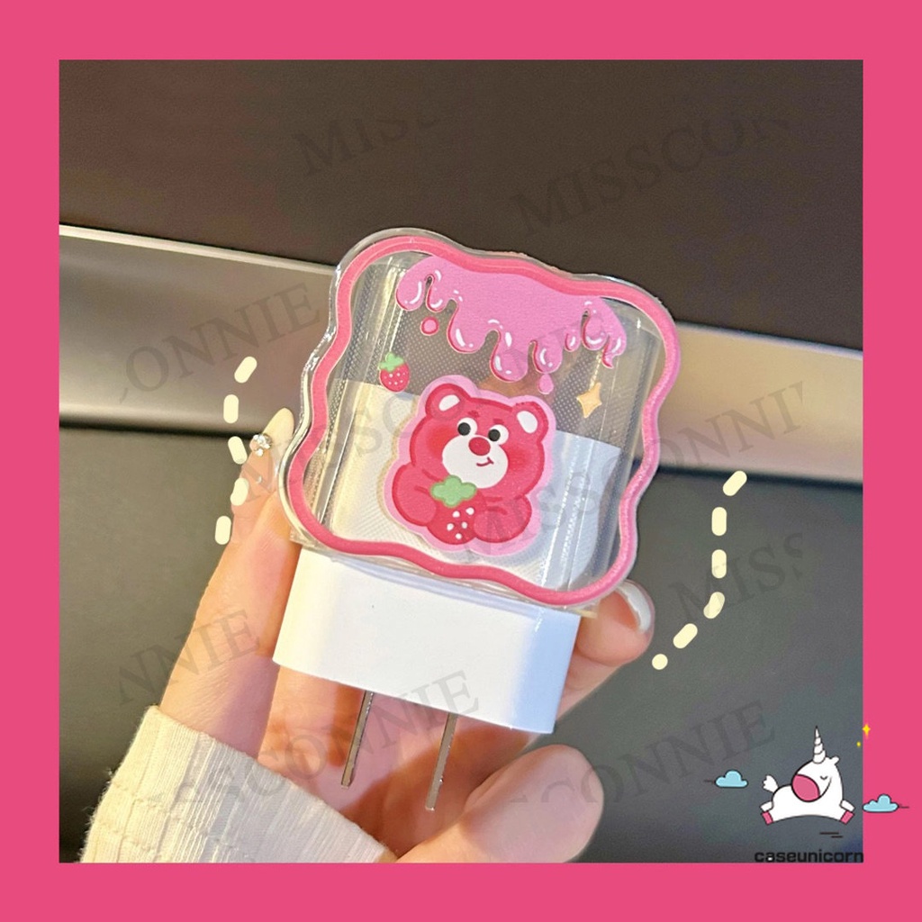 Bộ Vỏ Bảo Vệ Hộp Sạc Tai Nghe Apple 18 / 20W Hình Gấu Pooh Winnie the Pooh Bằng TPU Mềm