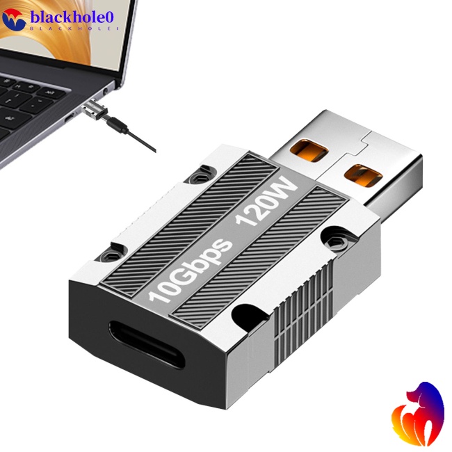 Đầu Chuyển Đổi Type-c Sang Usb 120w 10gbps Sạc Nhanh Cho Điện Thoại / Máy Tính Bảng Hubs
