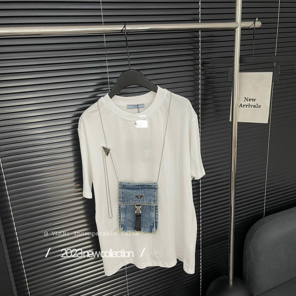 Áo Pra.da kèm túi je.an