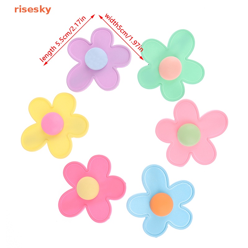 Kẹp Tóc Hình Hoa Màu Sắc Ngọt Ngào Cho Nữ