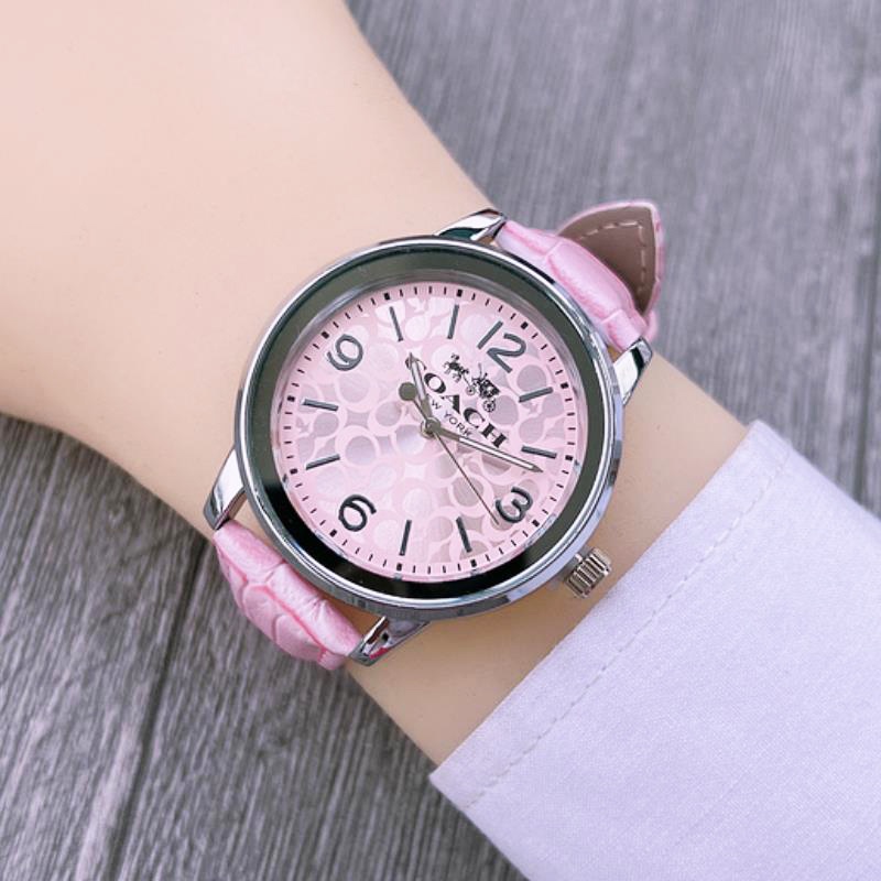 Thời Trang Đồng Hồ quartz Nữ Dây Da Sang Trọng
