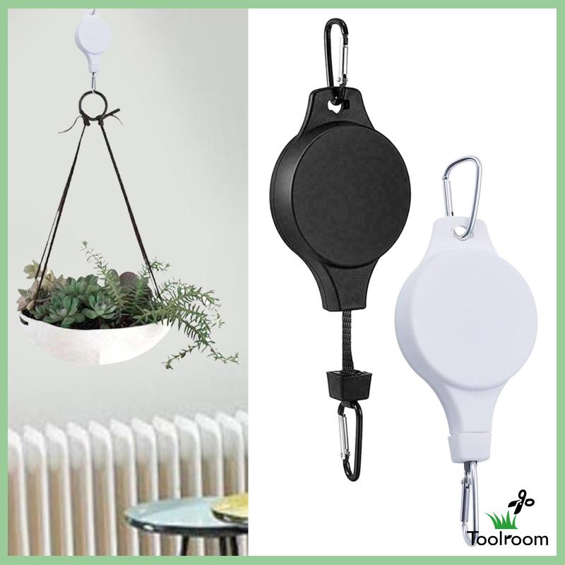 Ròng Rọc Treo Chậu Cây Có Thể Thu Gọn Tiện Dụng Cho Sân Vườn