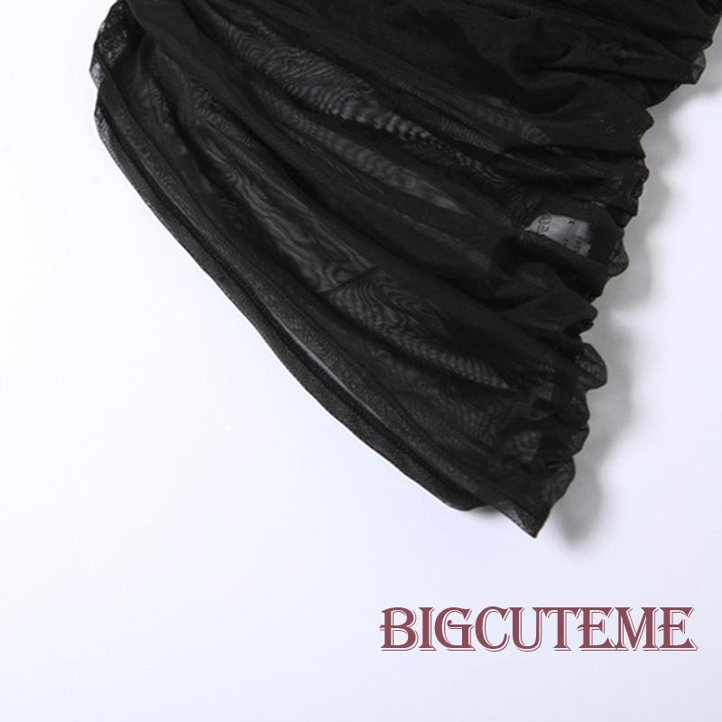 [] - Áo Croptop Không Tay Xuyên Thấu Nhiều Màu Đen Cơ Bản Mùa Hè Cho Nữ