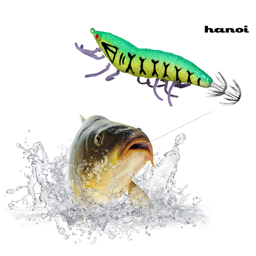 Chân Váy Chữ A Lưng Cao Thời Trang Trẻ Trung☥Mồi Tôm Giả Câu Cá Bằng Gỗ 11.5cm
