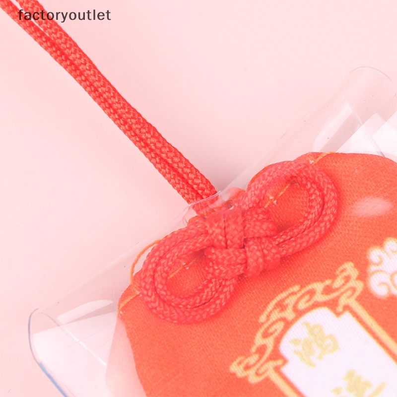 1 Bùa May Mắn Omamori Nhật Bản Cho Bùa Hộ Mệnh Talisman Churinga Periapt QWD