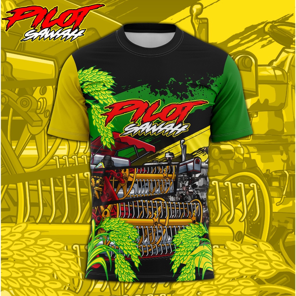 Hot Tshirt Thăng Hoa Phi Công Sawah Bendang Malaysia | Phi Công Baju Pilot Sawah | Áo Thun Nam Thiết Kế Đơn Giản Hợp Thời Trang | Quần Đùi Thể Thao Thời Trang Dành Cho Nữ | Áo Tay Dài Thời Trang Trẻ Trung Cá Tính | Cổ Áo Sơ Mi Thời Trang Cá Tính