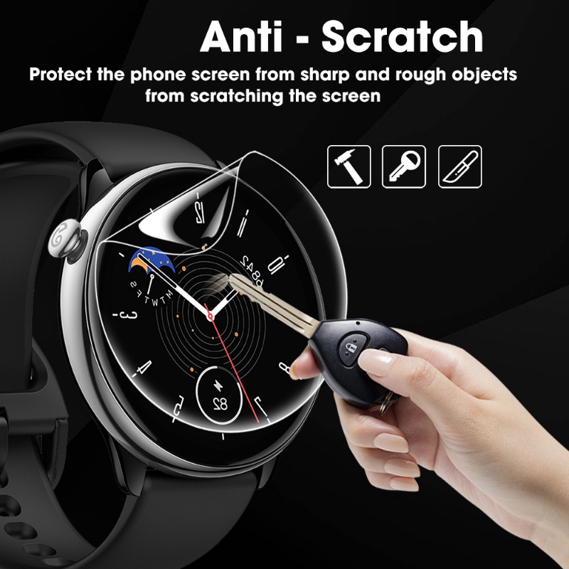 1 Miếng Dán Màn Hình Siêu Mỏng HD Cho Đồng Hồ Thông Minh Huami Amazfit GTR Mini