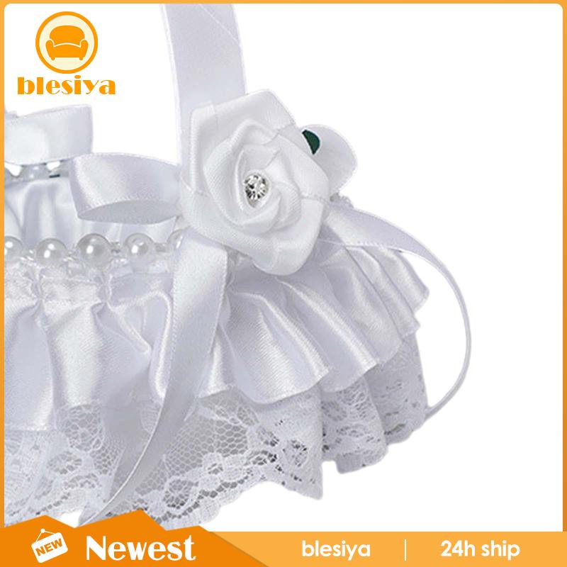 Giỏ Đựng Đồ Dùng Có Tay Cầm Độc Đáo Trang Trí Tiệc Cưới / Nhà Thờ