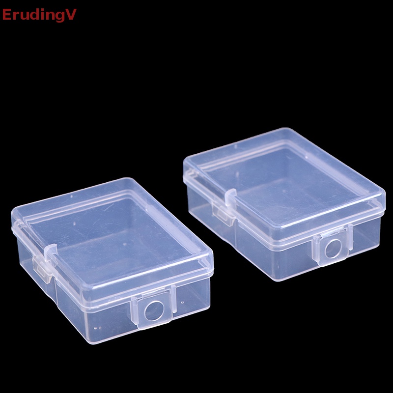 Bộ 2 Hộp Đựng Ảnh / Chìa Khóa Mini Dạng Treo Trong Suốt Tiện Lợi