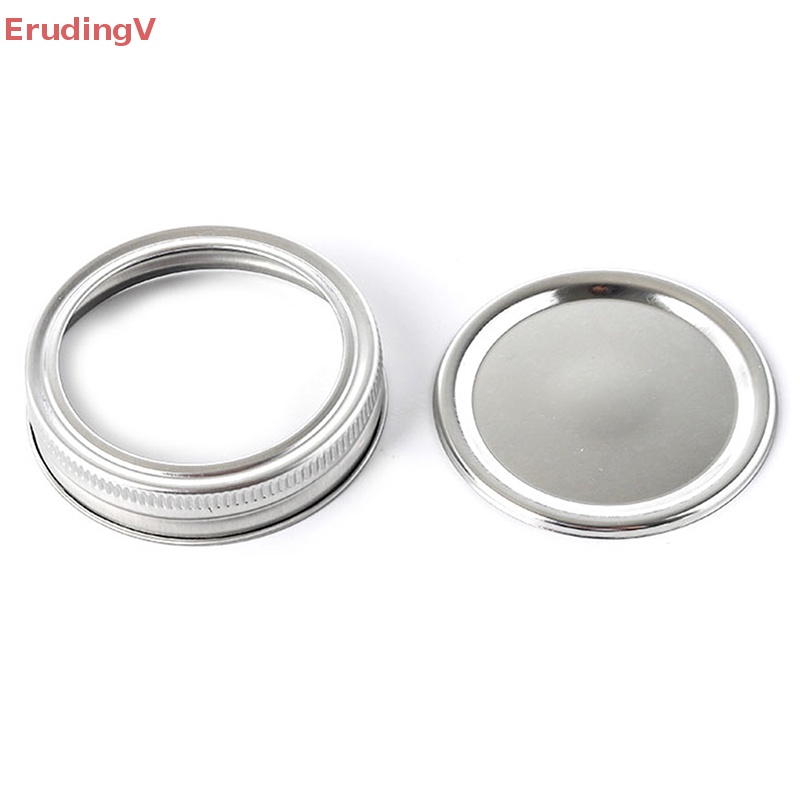Nắp Đậy Hũ Mason Miệng Rộng Bằng Thép Không Gỉ Tiện Dụng