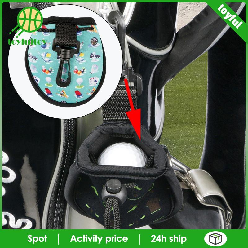 Túi Đeo Hông Đựng Bóng Golf Có Khóa Cài Di Động Tiện Dụng