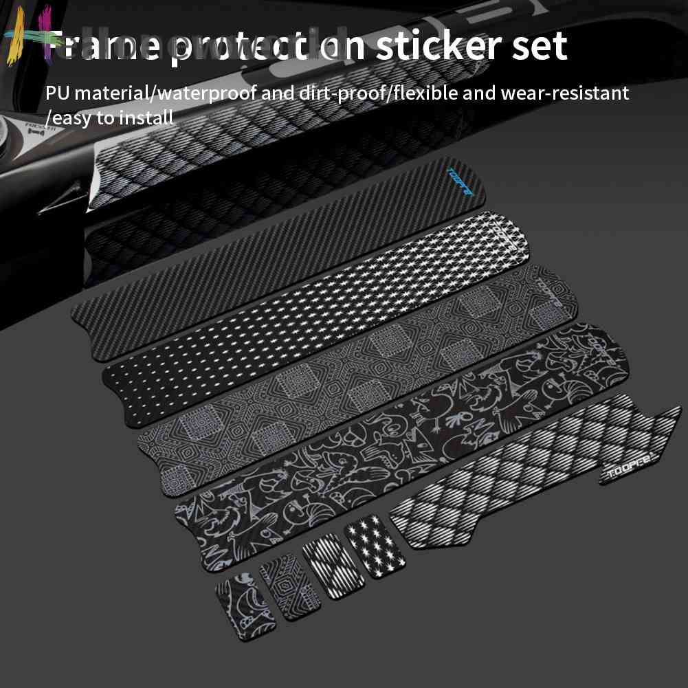 Miếng Dán Bảo Vệ Khung Dây Xích Xe Đạp Chống Trầy Xước