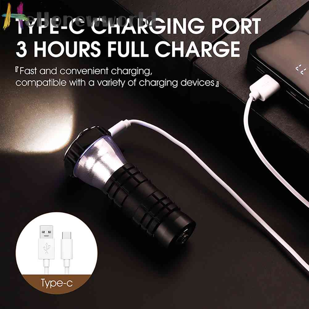 Đèn Cắm Trại / Leo Núi / Câu Cá 3 Chế Độ Sáng Tiện Dụng Mang Theo Du Lịch