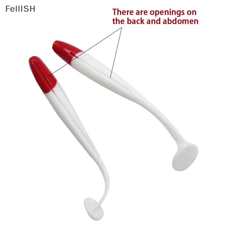 5 Mồi Giun Giả Câu Cá Bằng Silicon Mềm 439br