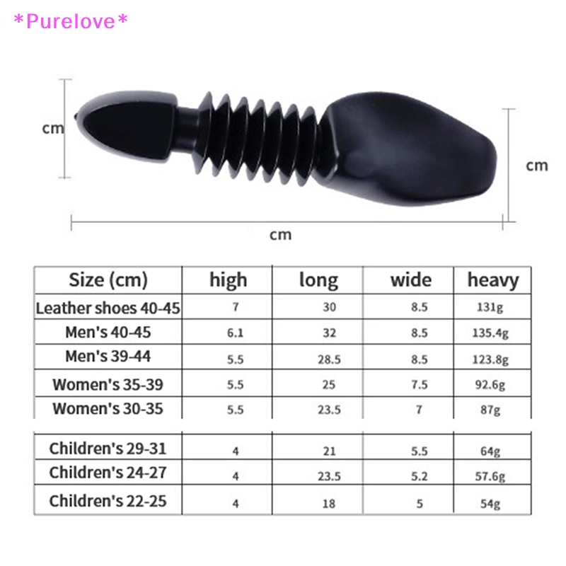 1 Cặp Dụng Cụ Giữ Giày Chống Biến Dạng Bằng Nhựa Tiện Dụng Mới