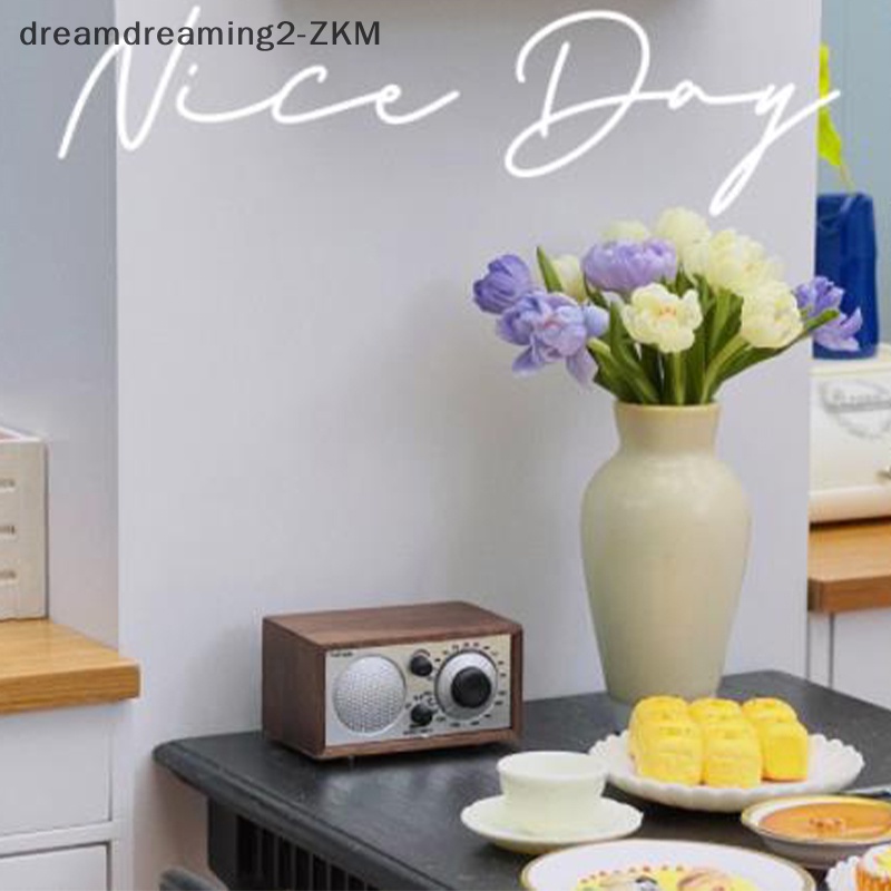 Mô Hình Radio Đồ Chơi Bằng PVC Cho Nhà Búp Bê Tỉ Lệ 1 / 6