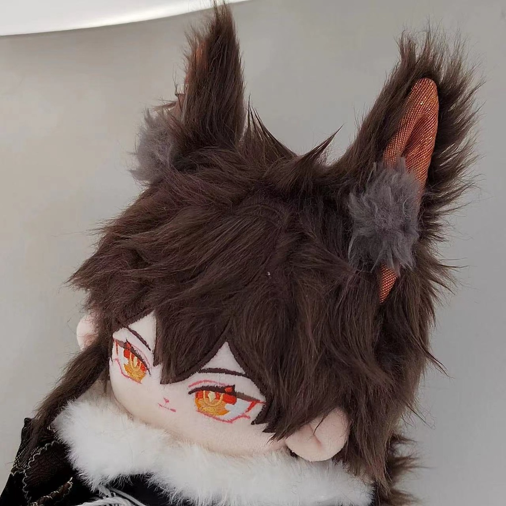 Búp Bê Nhồi Bông 20cm Hình Nhân Vật Anime Zhongli