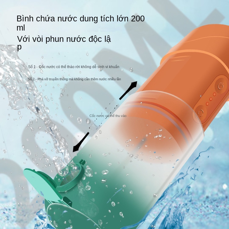 Máy Làm Sạch Răng Bằng Điện Thông Minh Có Thể Thu Gọn Tiện Lợi