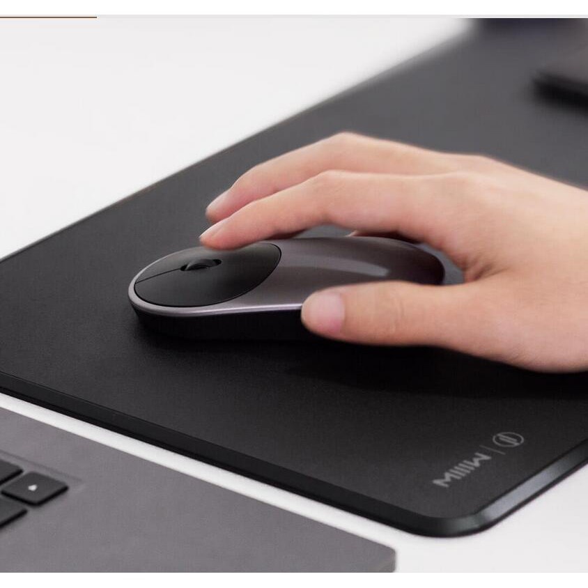 Lót Chuột Kiêm Sạc Không Dây XIAOMI Rice Wireless Charging Mouse pad - Chính hãng